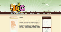 Desktop Screenshot of bignuts.co.za
